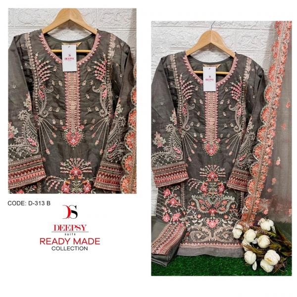 Deepsy 313 Readymade New organza Designer Pakistani Suits Collection